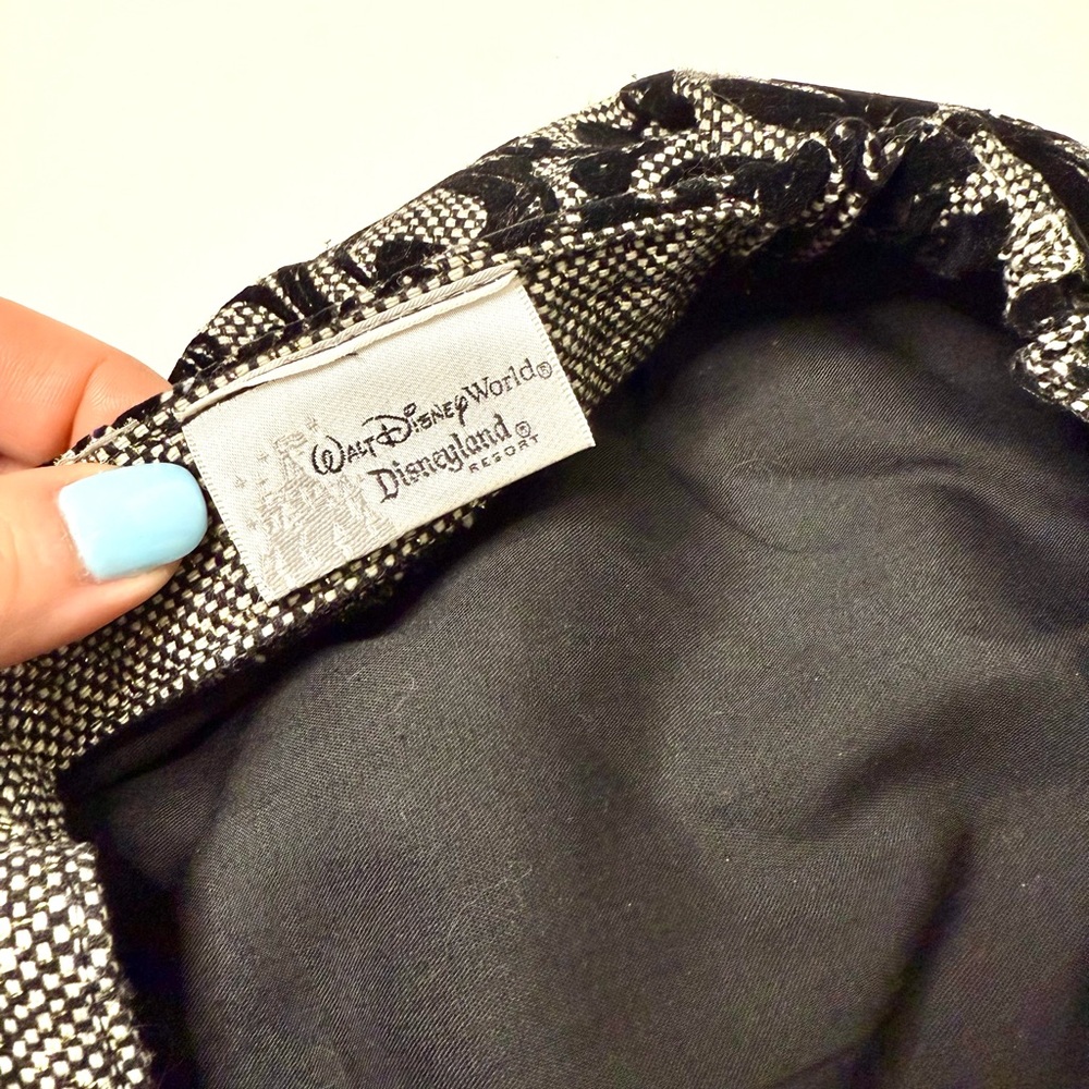 Walt Disney Black & Silver Women's Newsboy Cap - Picture 4 of 9